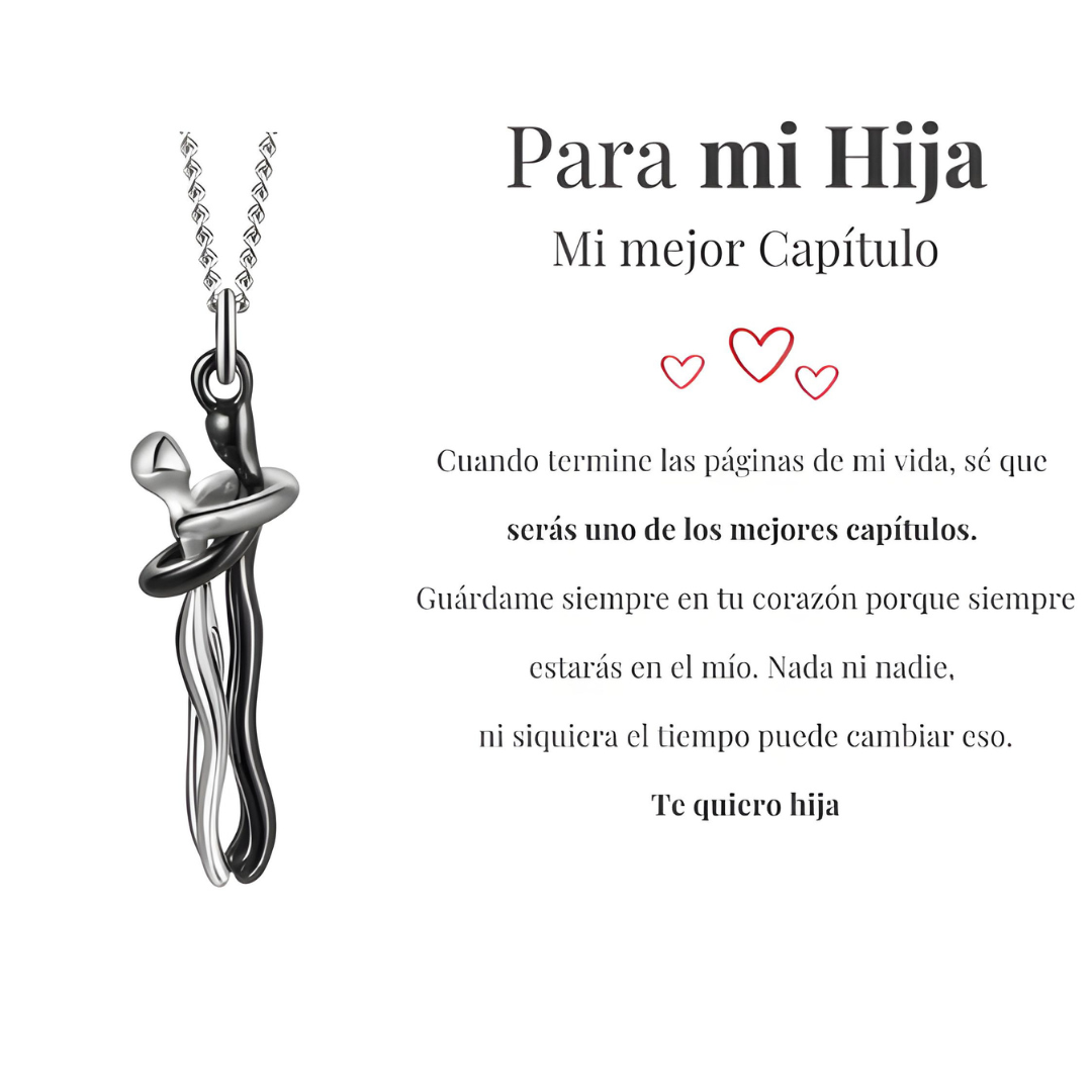 Collar abrazo infinito | 💖Eres el amor que da sentido a mi vida💖