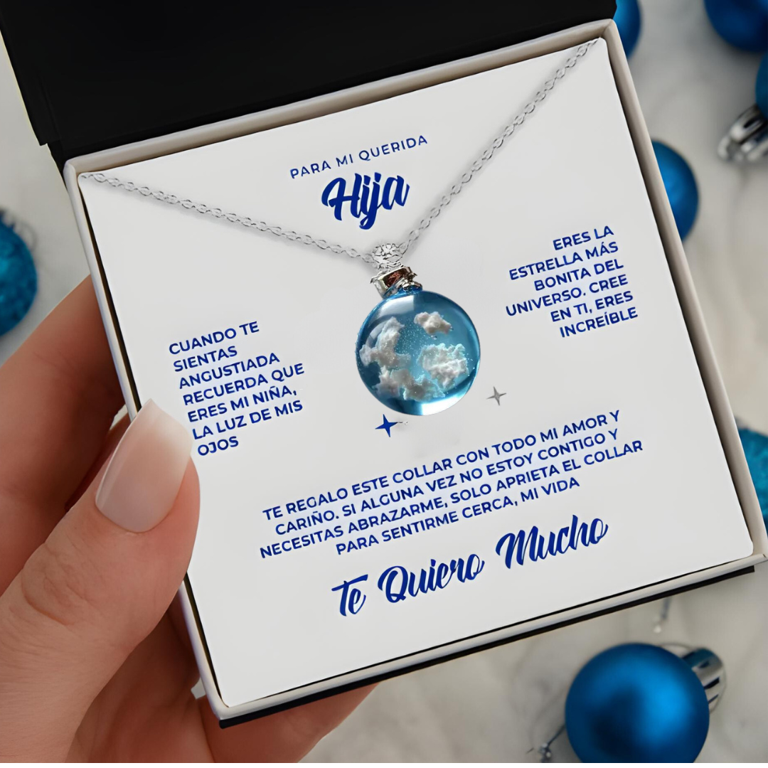 Collar Trocito de Cielo | Para Mi Querida Hija