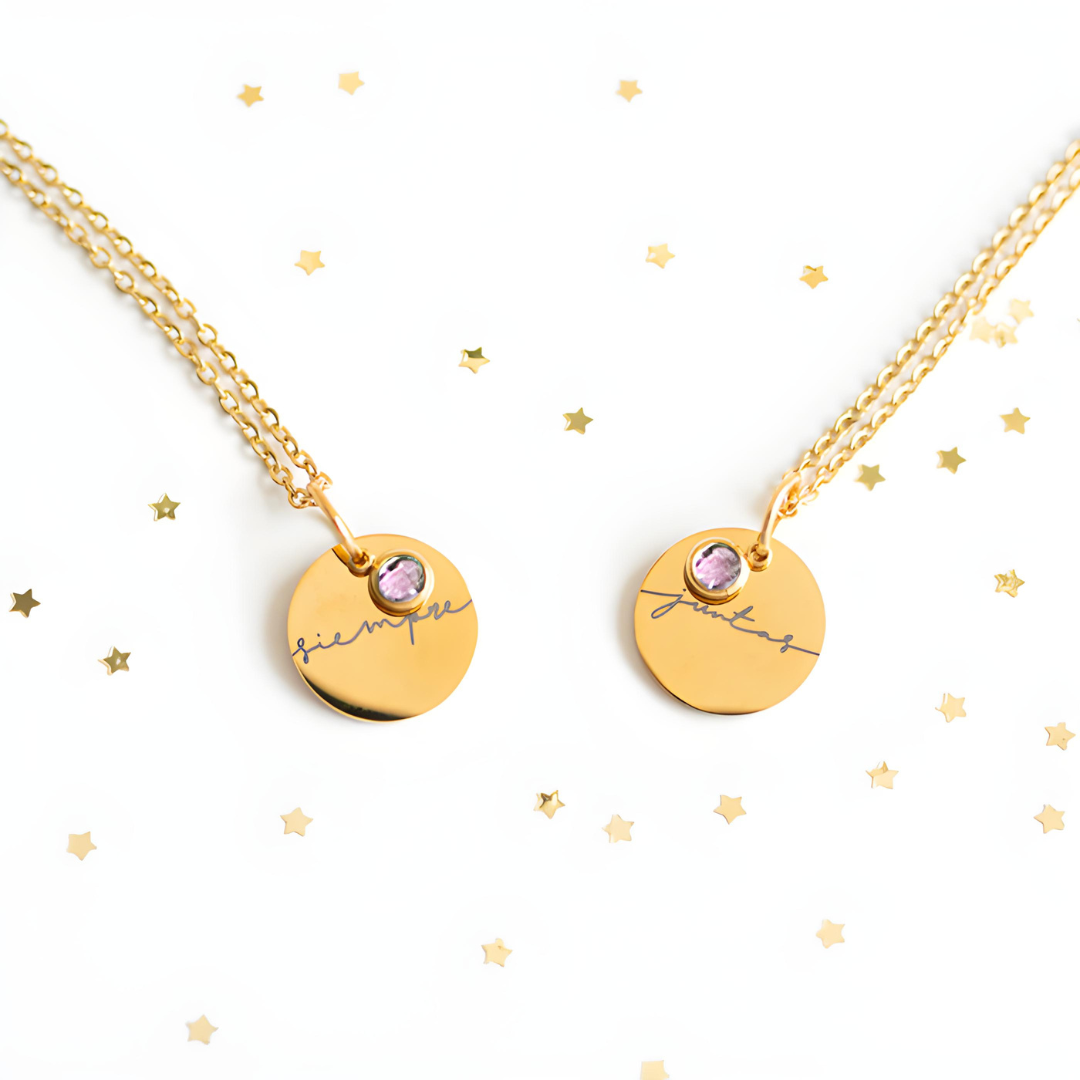 Collar Siempre + Collar Juntas ¨Vinculo Eterno¨