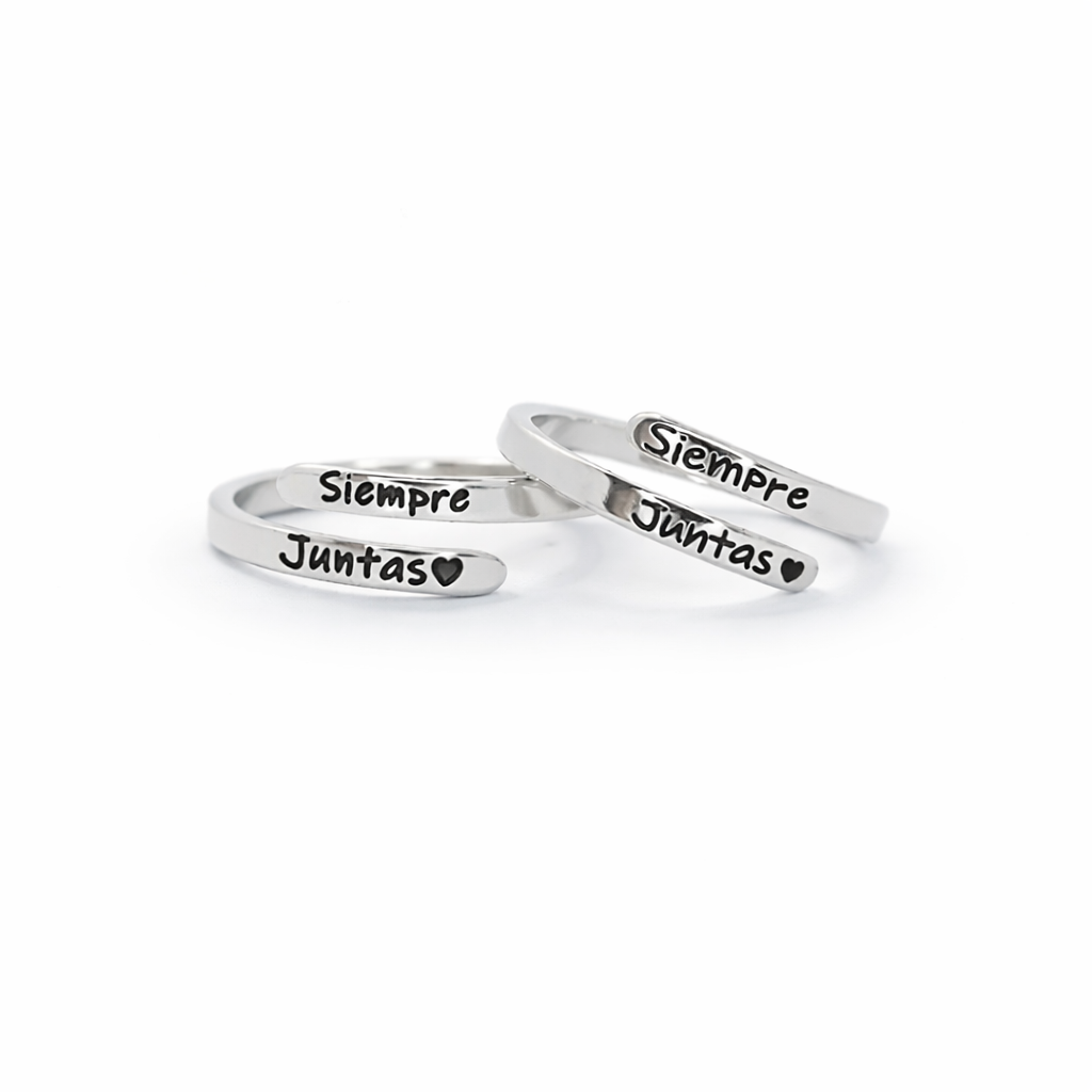 Pack Anillos Siempre Juntas + Caja de los Deseos