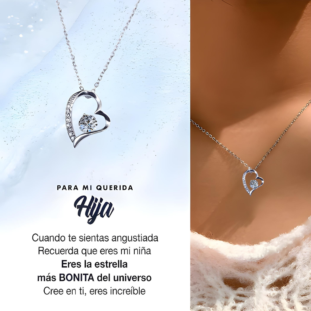 Para Mi Querida Hija | Collar Corazón