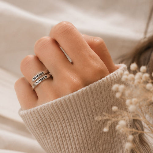 Pack 2 Anillos - Siempre Juntas + Caja de los Deseos (Copia)