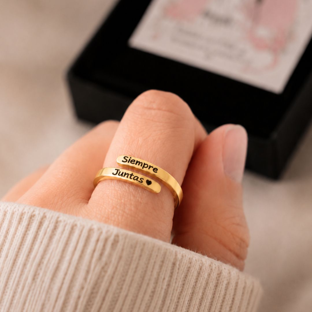 Pack Anillos Siempre Juntas + Caja de los Deseos