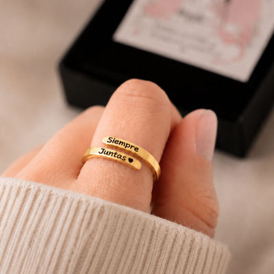 Pack Anillos Siempre Juntas + Caja de los Deseos