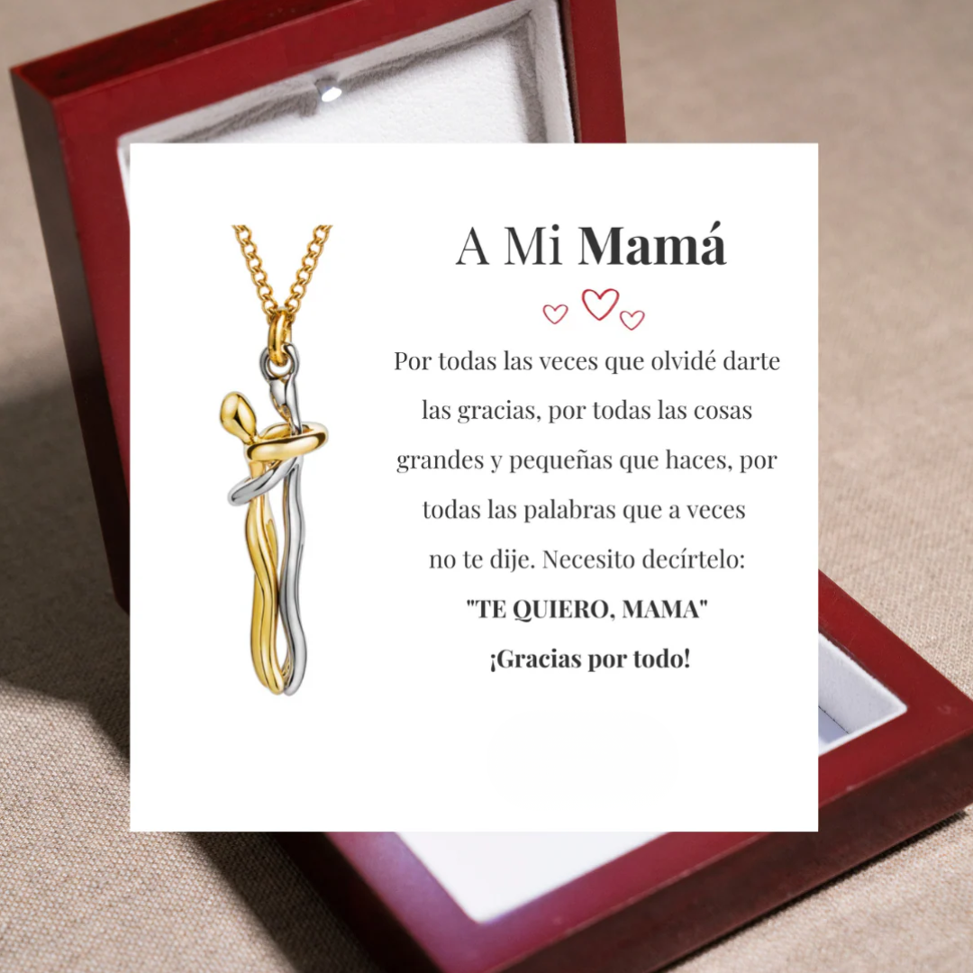 Collar abrazo infinito