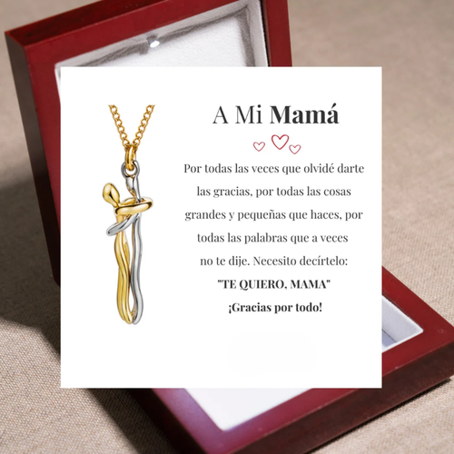 Collar abrazo infinito