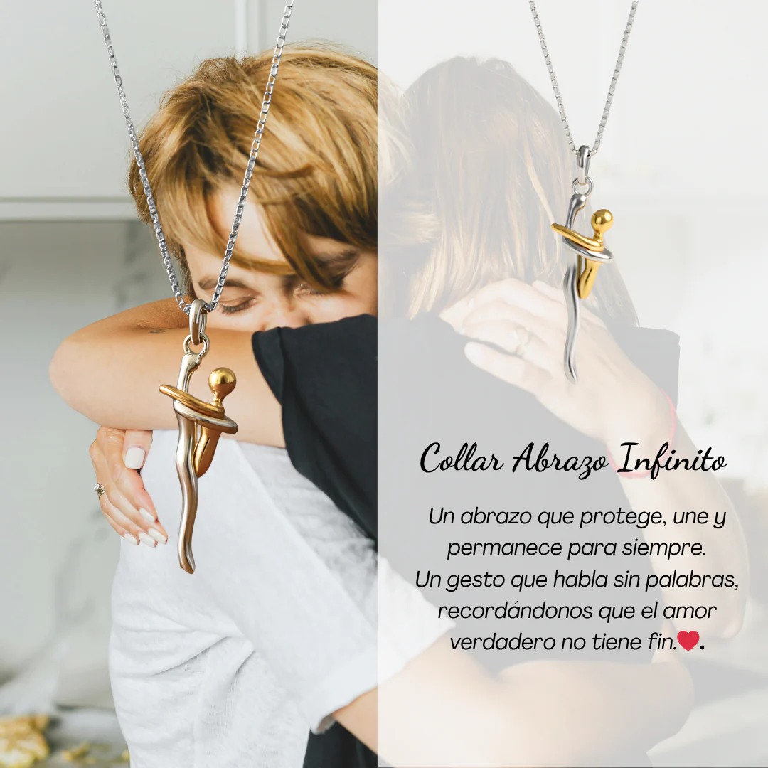 Collar abrazo infinito